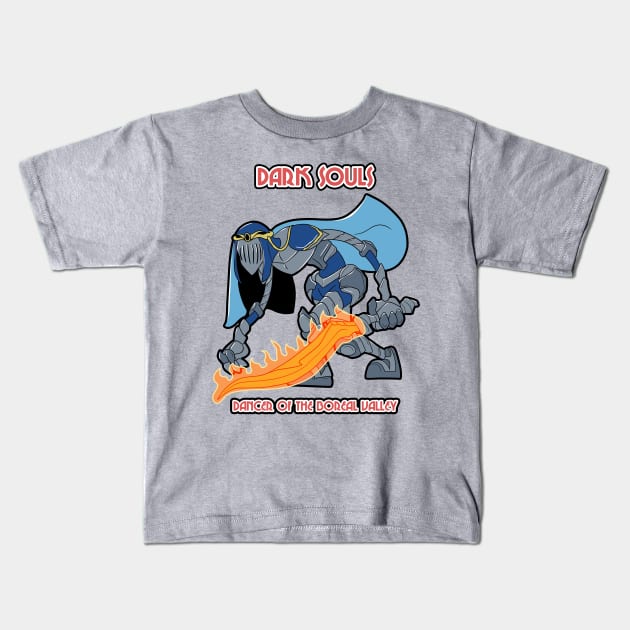 Dancer Of The Boreal Valley in Cuphead Style! Kids T-Shirt by Mustakro